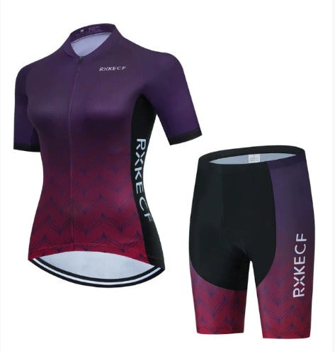 BORA Ensemble Cyclisme Femme Maillot &amp; Cuissard Respirants