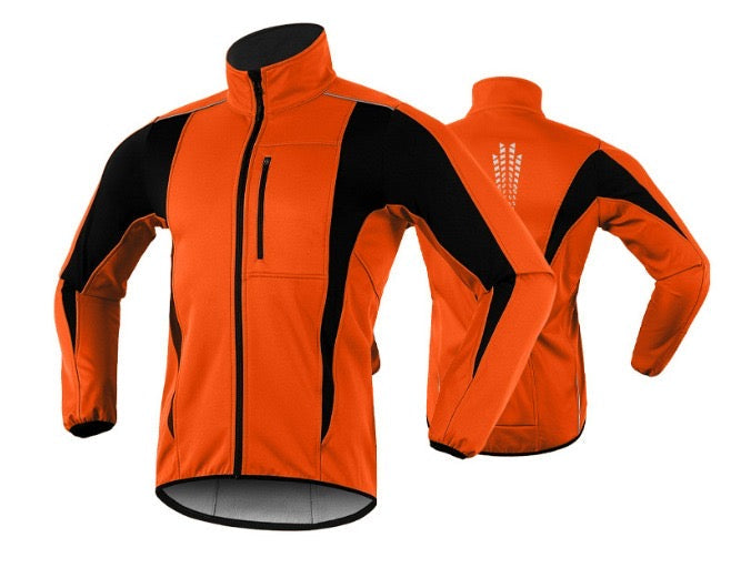 Veste de cyclisme imperméable et chaude