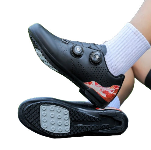 Chaussures de Cyclisme Route &amp; Semelle antidérapante | Semelle pour pédales automatiques