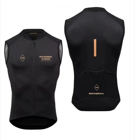 Gilet de Cyclisme Route PAS | Respirant, Coupe-Vent &amp; Léger
