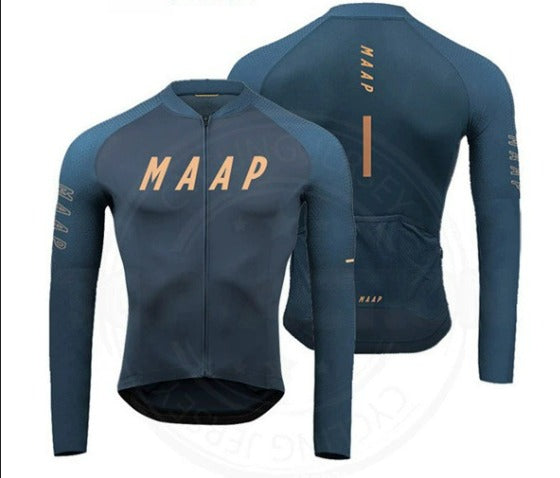 Maillot Cyclisme MAAP Manches Longues | Confort Doux &amp; Séchage Rapide