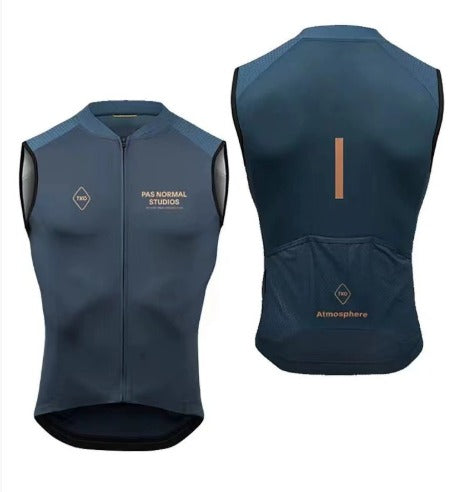Gilet de Cyclisme Route PAS | Respirant, Coupe-Vent &amp; Léger