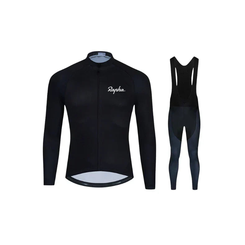 Rapha | Ensemble de Cyclisme Professionnel à Manches Longues – Version Doublée Polaire