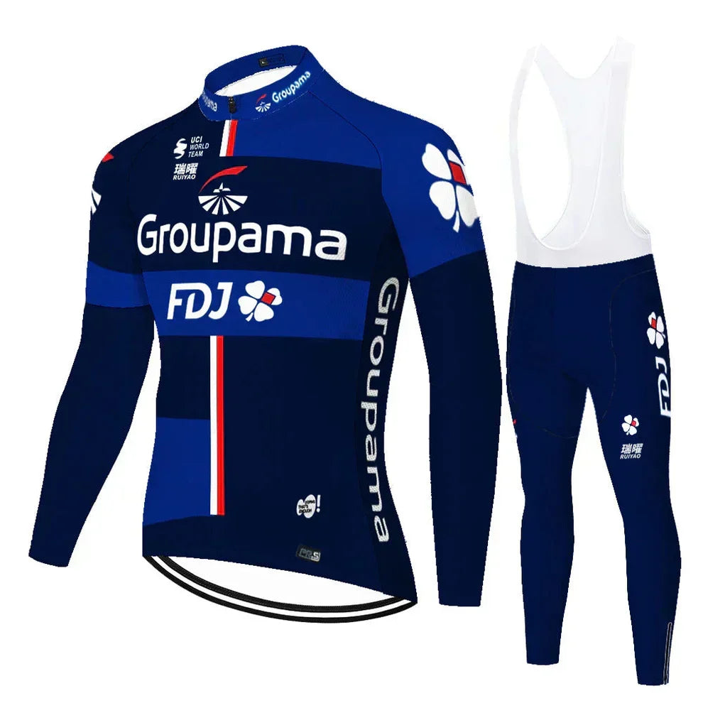 FDJ | Ensemble de cyclisme professionnel à manches longues