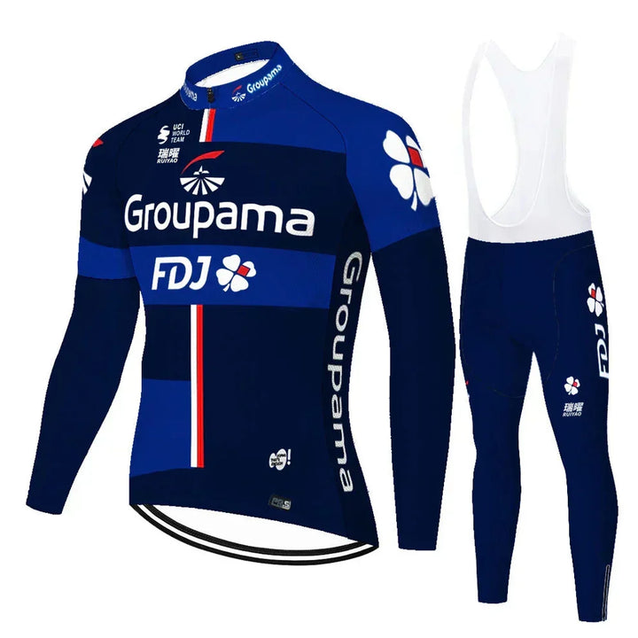 FDJ | Ensemble de cyclisme professionnel à manches longues