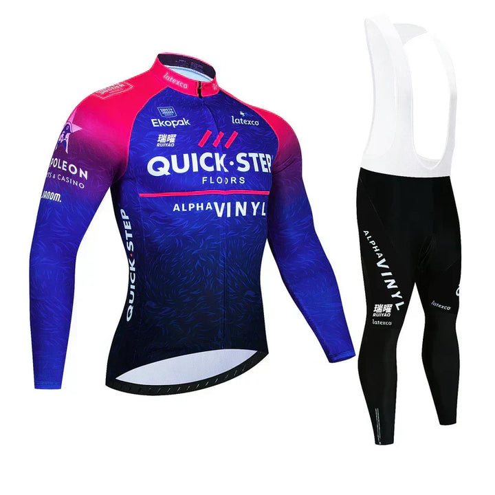 Quick Step | Kit de cyclisme pro à manches longues